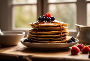 Pancake moelleux au yaourt sans oeuf