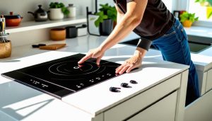 un-individu-en-train-dinstaller-une-cuisiniere-a-induction-dans-une-cuisine-moderne-montrant-les-outils-et-les-caracteristiques-de-la-cuisine-avec-des-eclairages-naturels