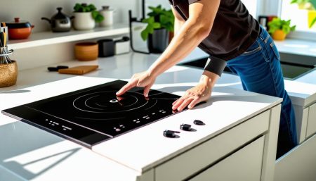 un-individu-en-train-dinstaller-une-cuisiniere-a-induction-dans-une-cuisine-moderne-montrant-les-outils-et-les-caracteristiques-de-la-cuisine-avec-des-eclairages-naturels