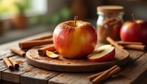 découvrez notre recette facile pour préparer une succulente pomme au four à la cannelle. apprenez les étapes simples pour cuisiner ce dessert réconfortant, agrémenté d'épices et de douceur, parfait pour les soirées d'hiver.