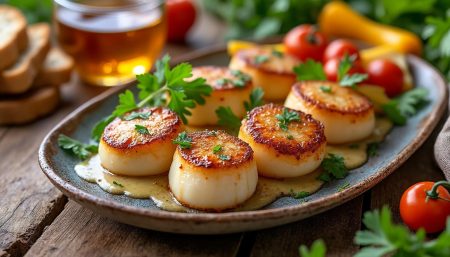 découvrez les recettes normandes incontournables à base de coquille saint-jacques, un délice marin qui saura ravir vos papilles. explorez des préparations savoureuses et authentiques pour sublimer ce fruit de mer emblématique de la région.