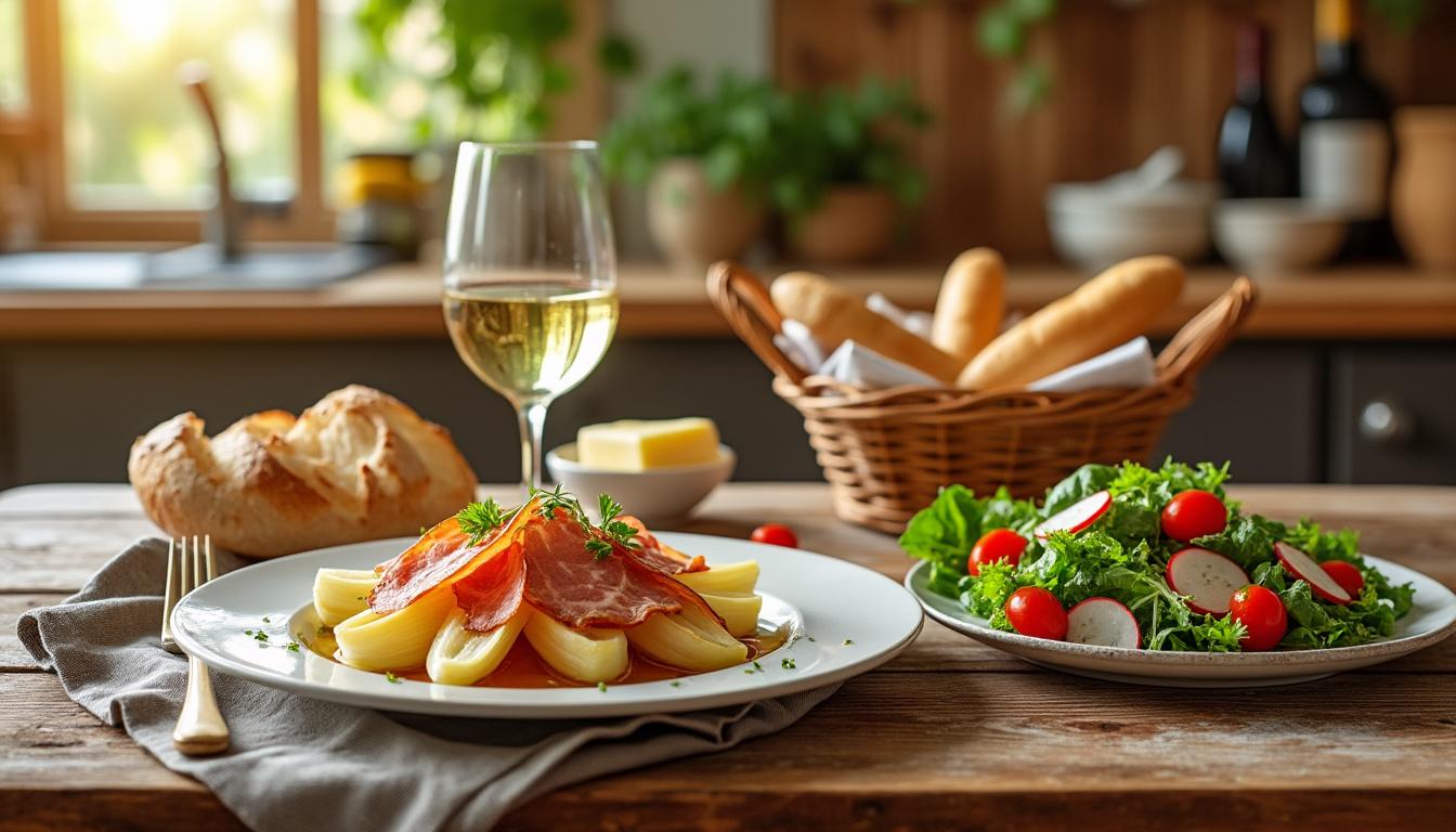 découvrez les meilleurs accompagnements pour sublimer vos endives au jambon. fines herbes, sauces savoureuses et options de légumes, transformez ce plat classique en un véritable régal pour vos papilles.