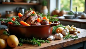 découvrez comment réaliser une délicieuse épaule de chevreuil à la cocotte pour donner à vos repas une touche savoureuse et réconfortante. suivez notre recette étape par étape et émerveillez vos convives avec ce plat raffiné et plein de saveurs.
