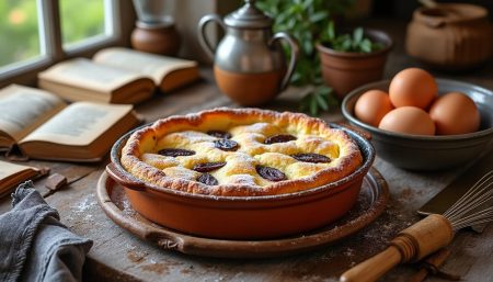 découvrez la recette traditionnelle du far breton de ma grand-mère, un dessert moelleux et savoureux qui ravira vos papilles. facile à préparer, cette délicieuse spécialité de bretagne comblera vos envies de douceurs authentiques. plongez dans l'univers de la cuisine familiale avec cette recette incontournable!