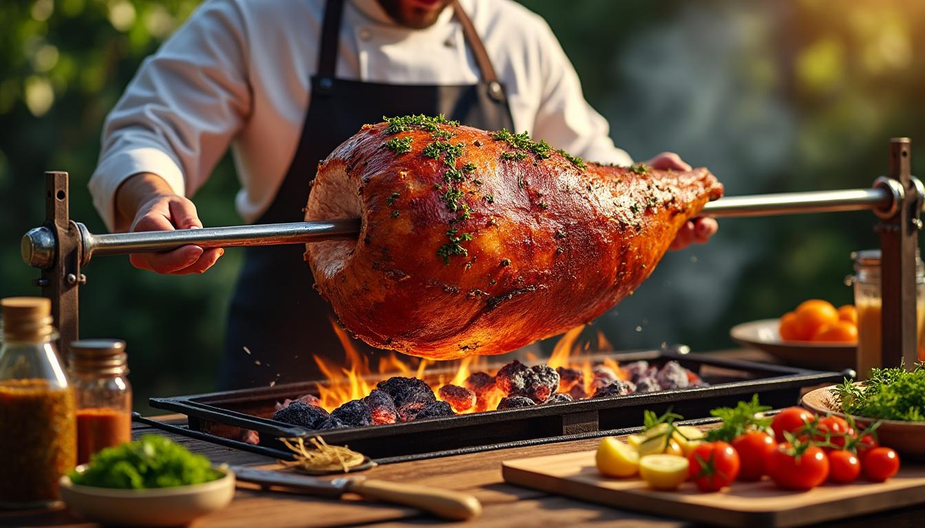 découvrez nos astuces et conseils pour la préparation et la cuisson du jambon à la broche. apprenez à réaliser un plat savoureux qui ravira vos invités à chaque occasion.