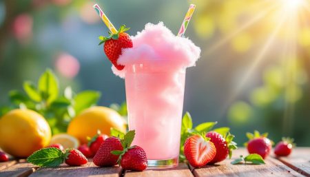 découvrez comment préparer un délicieux cocktail barbapapa à la limonade et à la fraise ! une recette ludique et festive qui émerveillera vos invités avec ses saveurs sucrées et colorées. parfait pour les soirées d'été ou les célébrations.