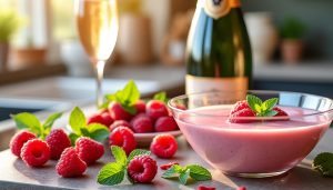 découvrez comment préparer une délicieuse soupe de champagne à la framboise facilement ! cette recette raffinée allie les saveurs fruitées de la framboise à la légèreté du champagne, idéal pour épater vos invités lors de vos célébrations.