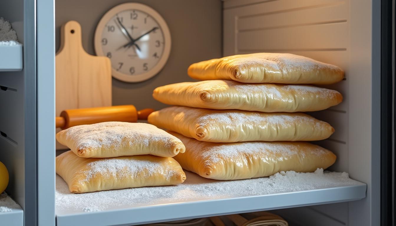 découvrez combien de temps vous pouvez conserver la pâte feuilletée congelée sans compromettre sa qualité. apprenez les meilleures pratiques de stockage et assurez-vous de profiter pleinement de vos préparations culinaires en toute sérénité.