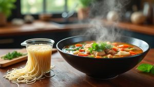 découvrez la quantité idéale de vermicelle à ajouter à votre soupe pour un résultat savoureux et équilibré. suivez nos conseils pratiques pour régaler vos convives avec une délicieuse recette de soupe.