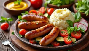 découvrez des idées délicieuses d'accompagnements pour sublimer vos chipolatas : salades fraîches, légumes grillés, purées savoureuses et sauces. faites de chaque bouchée un vrai régal pour vos papilles !