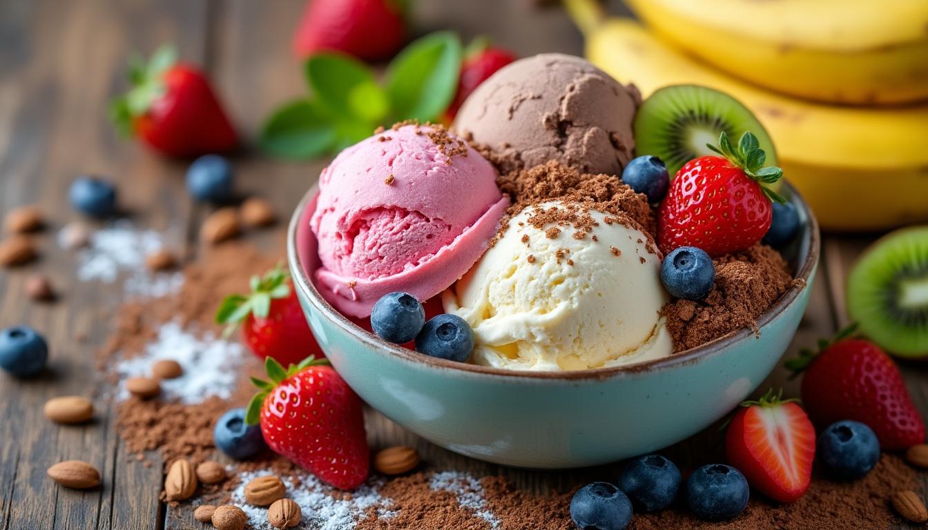 découvrez notre délicieuse recette de glace sans sucre, une alternative savoureuse et saine pour satisfaire vos envies de sucré. parfaite pour les gourmands soucieux de leur santé, cette glace vous offre une expérience rafraîchissante tout en restant légère. essayez-la dès maintenant !