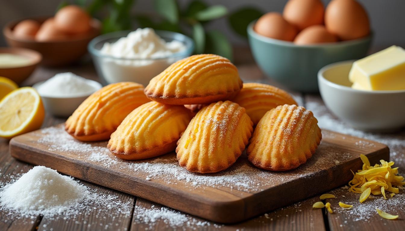 découvrez la recette secrète des madeleines façon cyril lignac ! suivez nos astuces infaillibles pour réussir ces petites douceurs moelleuses et savoureuses, idéales pour accompagner votre thé ou café.