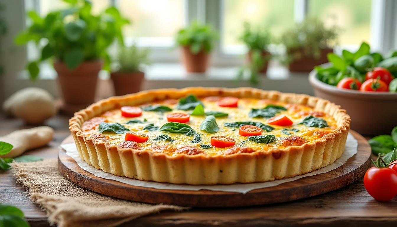 découvrez notre recette de quiche au thon légère sans pâte, un plat savoureux et sain, idéal pour un repas rapide et équilibré. facile à préparer, cette quiche ravira vos papilles tout en respectant votre ligne !