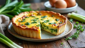 découvrez notre délicieuse recette légère de quiche aux poireaux sans pâte, parfaite pour un repas sain et équilibré. savourez des ingrédients frais et simples dans une préparation rapide qui ravira vos papilles tout en prenant soin de votre ligne.