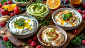 découvrez cinq alternatives savoureuses au fromage blanc pour rehausser vos recettes. que ce soit pour des desserts, des sauces ou des plats sains, ces options vous permettront de varier les plaisirs tout en gardant le goût et la texture que vous aimez.