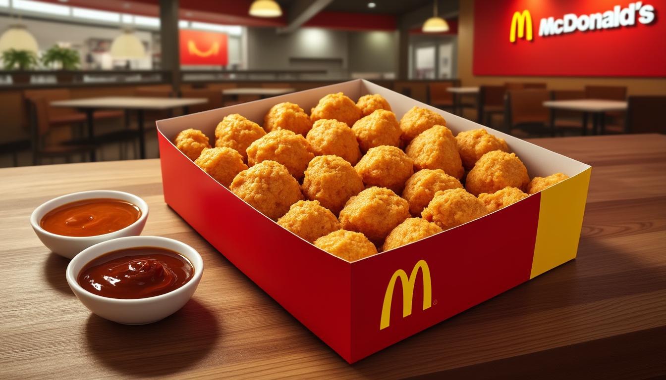 découvrez le prix d'une boîte de 20 nuggets au mcdonald's dans notre article. informez-vous sur les promotions et les options disponibles pour savourer vos nuggets préférés à un prix abordable.