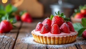 découvrez le nombre de calories dans une délicieuse tarte aux fraises garnie de crème pâtissière. apprenez-en davantage sur la valeur nutritionnelle de ce dessert classique et savourez-le en toute connaissance de cause !