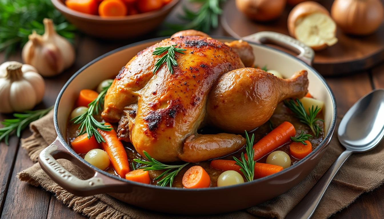 découvrez notre recette facile pour préparer une délicieuse cuisse de dinde moelleuse en cocotte. suivez nos étapes simples pour un plat savoureux et réconfortant qui ravira vos convives. parfait pour les repas en famille ou les occasions spéciales !