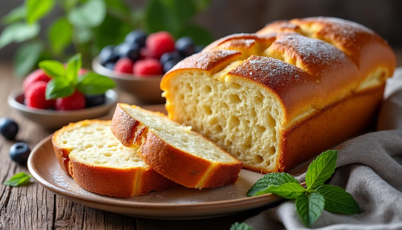 découvrez notre délicieuse recette de brioche sans sucre, spécialement conçue pour les diabétiques. savourez une gourmandise moelleuse et saine, parfaite pour le petit-déjeuner ou le goûter, sans compromettre votre santé.