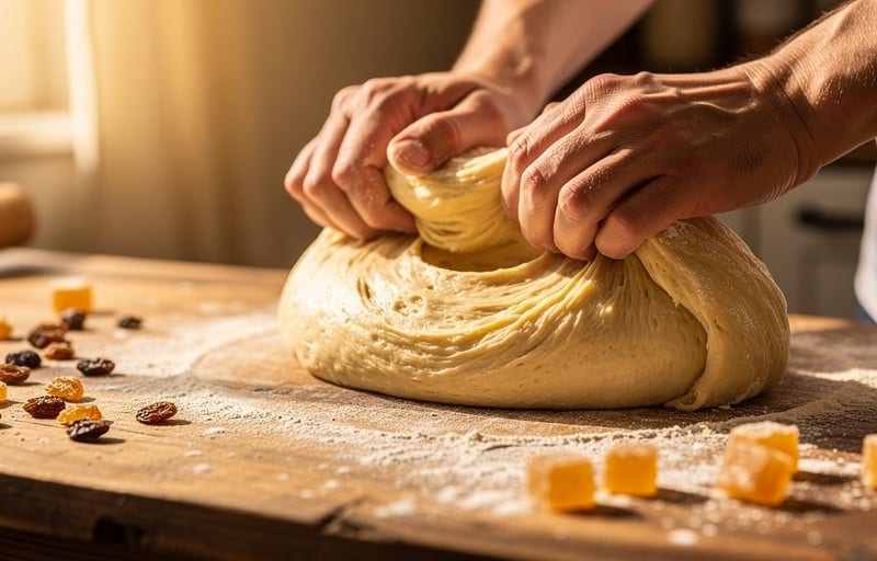 Les ingrédients d'un vrai panettone milanais